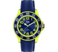 Quarzuhr ICE-WATCH "ICE cartoon - Small - 3H", blau (dunkelblau, neongelb), Armbanduhren, Kinder, Quarzuhr, Armbanduhr, Lernuhr, Kinder, Jungen, Geschenk, Geburtstag, Schulanfang (67686227-0) dunkelbl