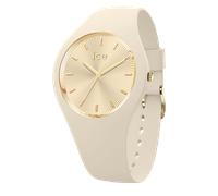Quarzuhr ICE-WATCH "ICE champagne", beige, Armbanduhren, Damen, Quarzuhr, Armbanduhr, Damenuhr, Silikonarmband, analog (64500210-0) beige