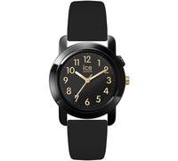 Ice Watch Damenuhr Ice find Black Gold 024917 – Schwarz, Silikonarmband, Small