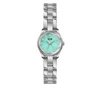 Quarzuhr ICE-WATCH "ICE mimi", silber, blau, Armbanduhren, Damen, Quarzuhr, Armbanduhr, Damenuhr, Edelstahlarmband, analog (32423728-0) silber, blau