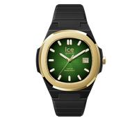 Quarzuhr ICE-WATCH "ICE power - PW7", schwarz, grün, Armbanduhren, Herren, Quarzuhr, Armbanduhr, Herrenuhr, Silikonarmband, analog, Tag (33418112-0) schwarz, grün