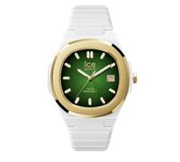 Quarzuhr ICE-WATCH "ICE power - PW7", weiß, grün, Armbanduhren, Herren, Quarzuhr, Armbanduhr, Herrenuhr, Silikonarmband, analog, Tag (93554852-0) weiß, grün
