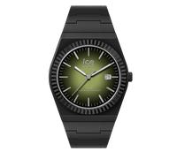 Quarzuhr ICE-WATCH "ICE power", schwarz (schwarz, schwarz, grün), Armbanduhren, Herren, Quarzuhr, Armbanduhr, Herrenuhr, Kunststoffarmband, analog (94096206-0) schwarz, schwarz, grün