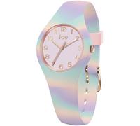 Quarzuhr ICE-WATCH "ICE tie and dye - Extra small - 3H", lila (flieder, hellblau, rosa, flieder), Armbanduhren, Kinder, flieder, hellblau, rosa, Quarzuhr, Armbanduhr, Kinderuhr, Mädchenuhr, Schulanfan