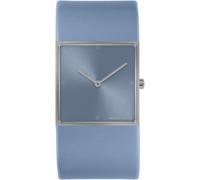 Quarzuhr JACQUES LEMANS "Design Collection", blau (hellblau), Armbanduhren, Damen, Quarzuhr, Armbanduhr, Damenuhr, Herrenuhr, gehärtetes Crystexglas, Lederarmband (31794906-0) hellblau