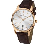 Quarzuhr JACQUES LEMANS "London", rosa (braun), Armbanduhren, Herren, Quarzuhr, Armbanduhr, Herrenuhr, Datum, Lederarmband (85165222-0) braun