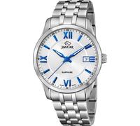 Quarzuhr JAGUAR "Acamar", silber (silberfarben, silberfarben), Armbanduhren, Herren, Quarzuhr, Armbanduhr,Herrenuhr,Damenuhr,Saphirglas,Swiss Made,Edelstahlarmband (63551250-0)