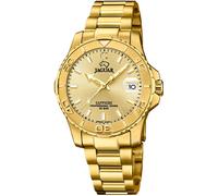 Quarzuhr JAGUAR "Executive Diver", gold (goldfarben, goldfarben), Armbanduhren, Damen, Quarzuhr, Armbanduhr, Damenuhr, Saphirglas, Swiss Made, Edelstahlarmband (12711264-0)
