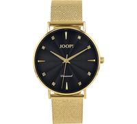 Quarzuhr JOOP, gold (goldfarben), Armbanduhren, Damen, Quarzuhr, Armbanduhr, Damenuhr, Edelstahlarmband, analog, Diamant (38423138-0)