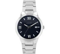 Quarzuhr JOOP, silber (silberfarben), Armbanduhren, Herren, Quarzuhr, Armbanduhr, Herrenuhr, Edelstahlarmband, Leuchtzeiger, Datum (51246513-0)