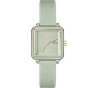 Quarzuhr LACOSTE "LACOSTE.12.12 FLOW", grün, Armbanduhren, Damen, Quarzuhr, Armbanduhr, Damenuhr, analog, Silikonarmband (75891035-0) grün