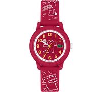 Quarzuhr LACOSTE "LACOSTE.12.12 KIDS", rot, Armbanduhren, Kinder, Quarzuhr, Armbanduhr, Kinderuhr, Mädchen, Jungen, ideal auch als Geschenk (33999954-0) rot