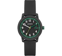 Quarzuhr LACOSTE "LACOSTE.12.12 KIDS", schwarz, Armbanduhren, Kinder, Quarzuhr, Armbanduhr, Kinderuhr, Geschenkidee, Geburtstag, Schulanfang (72956018-0) schwarz