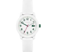 Quarzuhr LACOSTE "LACOSTE.12.12 KIDS", weiß, Armbanduhren, Kinder, Quarzuhr, Armbanduhr, Kinderuhr, Geschenk, Geburtstag, Schulanfang (16299437-0) weiß