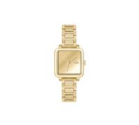 Quarzuhr LACOSTE "LACOSTE.12.12 LEAP", goldfarben, Armbanduhren, Damen, Quarzuhr, Armbanduhr, Damenuhr, Edelstahlarmband, analog (32804505-0) goldfarben