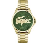 Quarzuhr LACOSTE "LE CROC", gold (goldfarben), Armbanduhren, Herren, Quarzuhr, Armbanduhr, Herrenuhr, Edelstahlarmband, analog (94805936-0) goldfarben