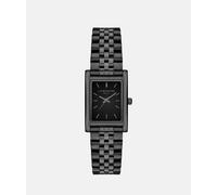Quarzuhr LIEBESKIND BERLIN "Classic Square", schwarz (schwarz, schwarz), Armbanduhren, Damen, Quarzuhr, Armbanduhr, Damenuhr, Edelstahlarmband, analog (61792920-0) schwarz, schwarz