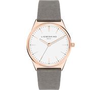 Quarzuhr LIEBESKIND BERLIN "LT-0292-LQ", rosa (grau), Armbanduhren, Damen, Quarzuhr (46699248-0) grau