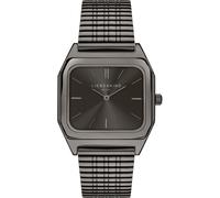 Quarzuhr LIEBESKIND BERLIN "LT-0354-MQ", schwarz (grau), Armbanduhren, Damen, Quarzuhr, Armbanduhr, Damenuhr, analog, Edelstahlband (38524124-0) grau