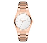 Quarzuhr LIEBESKIND BERLIN "Minimalist 45 mm", roségoldfarben, Armbanduhren, Damen, Quarzuhr, Armbanduhr, Damenuhr, Edelstahlarmband, analog (10259835-0)