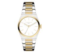 Quarzuhr LIEBESKIND BERLIN "Minimalist 45 mm", silbergoldfarben, Armbanduhren, Damen, Quarzuhr, Armbanduhr, Damenuhr, Edelstahlarmband, analog (90566520-0) silbergoldfarben