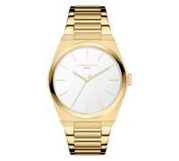 Quarzuhr LIEBESKIND BERLIN "Minimalist 48 mm", goldfarben, Armbanduhren, Damen, Quarzuhr, Armbanduhr, Damenuhr, Edelstahlarmband, analog (29204354-0) goldfarben