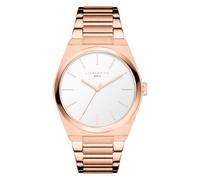 Quarzuhr LIEBESKIND BERLIN "Minimalist 48 mm", roségoldfarben, Armbanduhren, Damen, Quarzuhr, Armbanduhr, Damenuhr, Herrenuhr, Edelstahlarmband, analog (29322851-0)