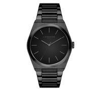 Quarzuhr LIEBESKIND BERLIN "Minimalist 48 mm", schwarz, Armbanduhren, Damen, Quarzuhr, Armbanduhr, Damenuhr, Edelstahlarmband, analog (44373962-0) schwarz