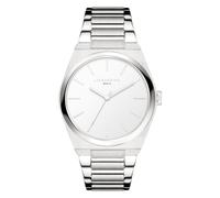 Quarzuhr LIEBESKIND BERLIN "Minimalist 48 mm", silber (silberfarben), Armbanduhren, Damen, Quarzuhr, Armbanduhr, Damenuhr, Herrenuhr, Edelstahlarmband, analog (76780048-0) silberfarben