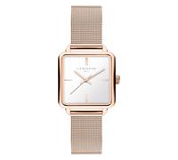 Quarzuhr LIEBESKIND BERLIN "Modern Mesh", roségoldfarben, Armbanduhren, Damen, Quarzuhr, Armbanduhr, Damenuhr, Edelstahlarmband, analog (83455207-0) roségoldfarben