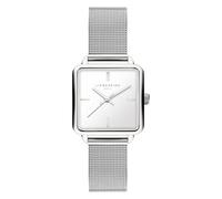 Quarzuhr LIEBESKIND BERLIN "Modern Mesh", silberfarben, Armbanduhren, Damen, Quarzuhr, Armbanduhr, Damenuhr, Edelstahlarmband, analog (73748969-0) silberfarben