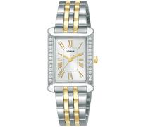 Quarzuhr LORUS "Classic Quarz", silberfarben, goldfarben, Armbanduhren, Damen, Quarzuhr, Armbanduhr, Damenuhr, Edelstahlarmband, analog (57385304-0) silberfarben, goldfarben