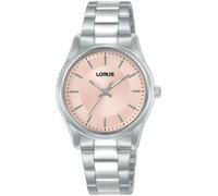 Quarzuhr LORUS "Classic", silber (silberfarben, rosé), Armbanduhren, Damen, Quarzuhr, Armbanduhr, Damenuhr, Edelstahlarmband, analog (84255112-0) silberfarben, rosé