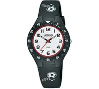 Quarzuhr LORUS "Kids", schwarz, Armbanduhren, Kinder, Quarzuhr, Armbanduhr, Kinderuhr, Fußball, Geschenkidee, Geburtstag, Schulanfang (51927426-0) schwarz