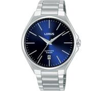 Quarzuhr LORUS, silber (silberfarben, dunkelblau), Armbanduhren, Damen, Quarzuhr, Armbanduhr, Damenuhr, Herrenuhr, Datum, Saphirglas (96959167-0) silberfarben, dunkelblau