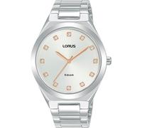 Quarzuhr LORUS, silber (silberfarben, silberfarben), Armbanduhren, Damen, Quarzuhr, Armbanduhr, Damenuhr, Glitzer, Edelstahlarmband (86287929-0) silberfarben, silberfarben