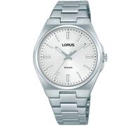 Quarzuhr LORUS, silber (silberfarben, weiß), Armbanduhren, Damen, Quarzuhr, Armbanduhr, Damenuhr, Edelstahlarmband, analog, Leuchtindizes (50150459-0) silberfarben, weiß