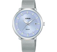 Quarzuhr LORUS, silberfarben, hellblau, Armbanduhren, Damen, Quarzuhr, Armbanduhr, Damenuhr, Edelstahlarmband, analog, Tag (30928630-0) silberfarben, hellblau