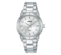 Quarzuhr LORUS, silberfarben, silberfarben, Armbanduhren, Damen, Quarzuhr, Armbanduhr, Damenuhr, Edelstahlarmband, analog (92181126-0)