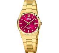Quarzuhr LOTUS, gold (goldfarben), Armbanduhren, Damen, Quarzuhr, Armbanduhr, Damenuhr, Edelstahlarmband, bis 10 bar wasserdicht (63968611-0)