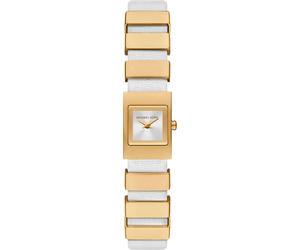 Quarzuhr MICHAEL KORS "DARRINGTON", gold (weiß, gelbgoldfarben), Armbanduhren, Damen, Quarzuhr, Armbanduhr, Damenuhr, analog (58948351-0) weiß, gelbgoldfarben