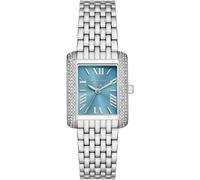 Quarzuhr MICHAEL KORS "EMERY", silber (silberfarben, hellblau), Armbanduhren, Damen, Armbanduhr, Damenuhr, analog, Edelstahlarmband (64473803-0) silberfarben, hellblau