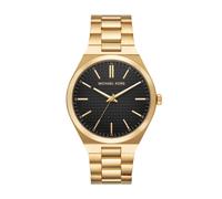 Quarzuhr MICHAEL KORS "LENNOX", gelbgoldfarben, Armbanduhren, Herren, Quarzuhr, Armbanduhr, Herrenuhr, Edelstahlarmband, analog (68283958-0) gelbgoldfarben