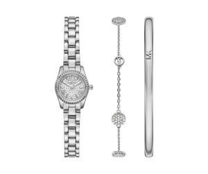 Quarzuhr MICHAEL KORS "LEXINGTON", edelstahlfarben, Armbanduhren, Damen, Quarzuhr, Armbanduhr, Damenuhr, Edelstahlarmband, Ideal auch als Geschenk (99941333-0) edelstahlfarben