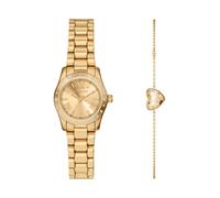 Quarzuhr MICHAEL KORS "LEXINGTON", gelbgoldfarben, goldfarben, Armbanduhren, Damen, Quarzuhr, Armbanduhr, Damenuhr, Edelstahlarmband, Ideal auch als Geschenk (89106958-0) gelbgoldfarben, goldfarben