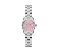 Quarzuhr MICHAEL KORS "LEXINGTON", rosa (edelstahlfarben, rosa), Armbanduhren, Damen, Quarzuhr, Armbanduhr, Damenuhr, Edelstahlarmband, analog, Glassteine (86061355-0) edelstahlfarben, rosa