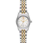 Quarzuhr MICHAEL KORS "PETITE LEXINGTON", silber (silberfarben, goldfarben), Armbanduhren, Damen, Armbanduhr, Damenuhr, Edelstahlarmband (84822155-0) silberfarben, goldfarben