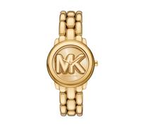 Quarzuhr MICHAEL KORS "PHOEBE", gold (gelbgoldfarben), Armbanduhren, Damen, Quarzuhr, Armbanduhr, Damenuhr, Edelstahlarmband, analog (55465046-0) gelbgoldfarben