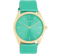 Quarzuhr OOZOO, blau (türkis), Armbanduhren, Herren, Quarzuhr, Armbanduhr, Damenuhr, Herrenuhr, Lederarmband, analog (47128664-0)