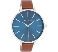 Quarzuhr OOZOO, braun, Armbanduhren, Damen, Quarzuhr, Armbanduhr, Damenuhr, Lederarmband (54705538-0) braun